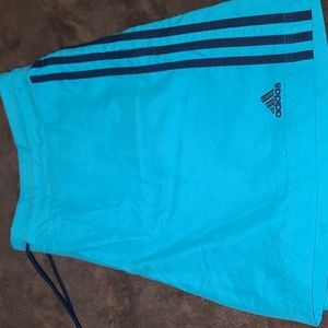 Turquoise Adidas Women's Large Waterproof Board Shorts